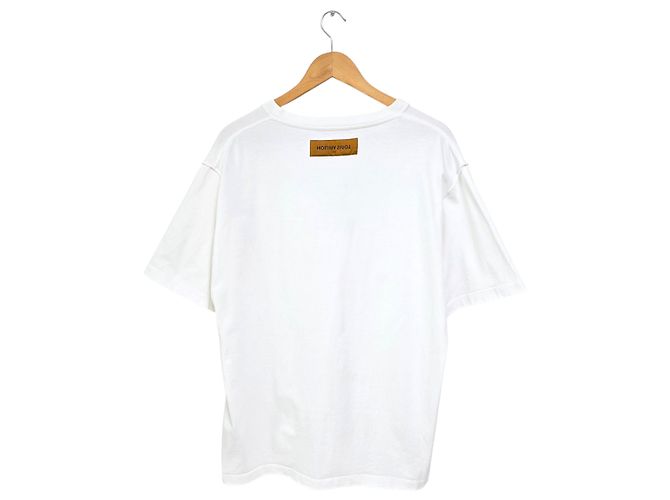 Louis Vuitton LV-Pendelt-Shirt mit kurzen Ärmeln Weiß - Ansicht 2