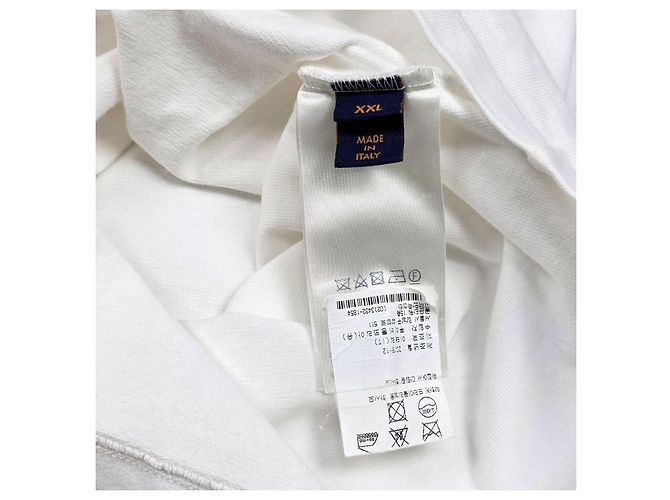 Louis Vuitton LV-Pendelt-Shirt mit kurzen Ärmeln Weiß - Ansicht 6
