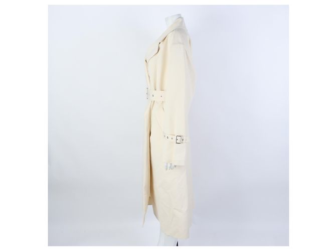 Abrigo Trench Jil Sander Blanco - vista 2