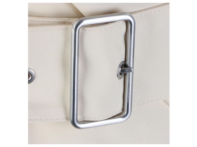 Abrigo Trench Jil Sander Blanco - vista 4