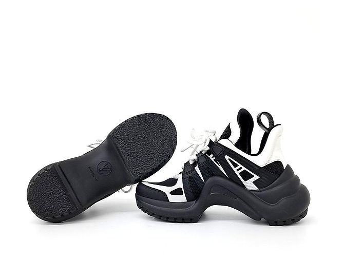 Sneakers Archlight Louis Vuitton Nero - vista 4