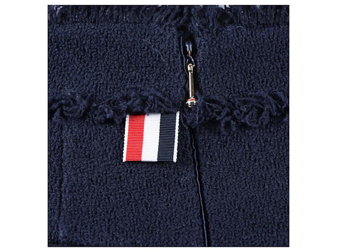Falda de tweed Thom Browne Azul - vista 4