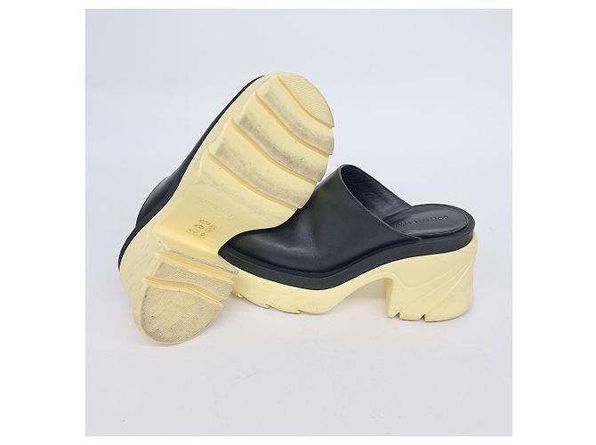 Zoccolo Flash Bottega Veneta Nero - vista 4