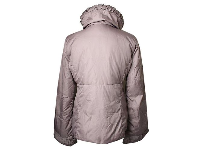 Lila geraffte gepolsterte Jacke Armani Collezioni - Ansicht 3