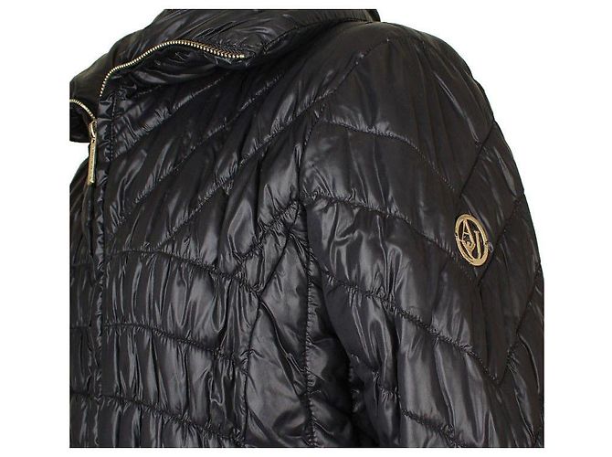 Chaqueta acolchada negra Armani Jeans UE EE. UU. Negro - vista 5