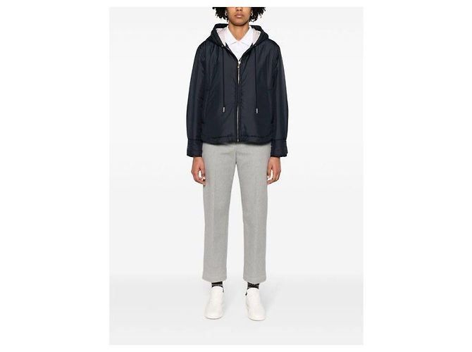 Thom Browne Ultra Light Nylon Tech Down Filled Hooded Jacket - view 8