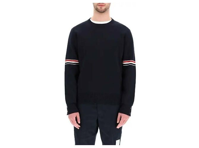 Thom Browne Arm Band Milano Strick mit Naht - Ansicht 5