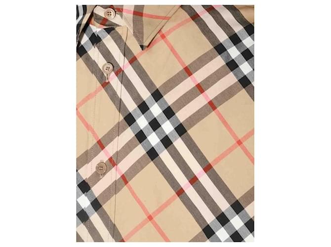 Burberry Camicia a quadri in cotone Bianco - vista 6