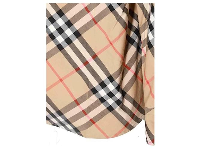 Burberry Camicia a quadri in cotone Bianco - vista 7
