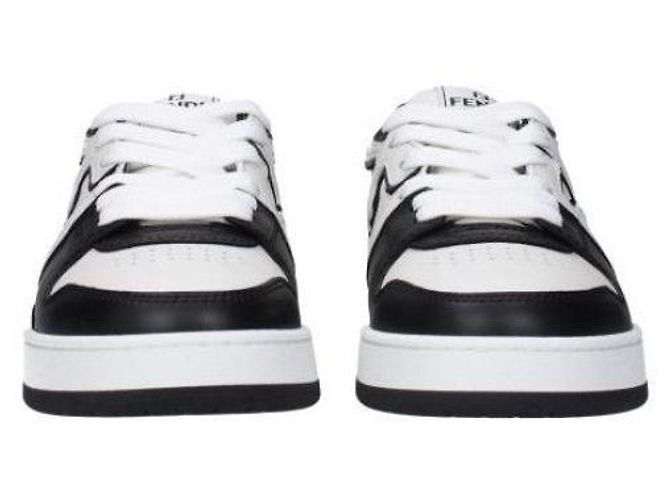 Fendi Sneakers basse in pelle Nero - vista 6