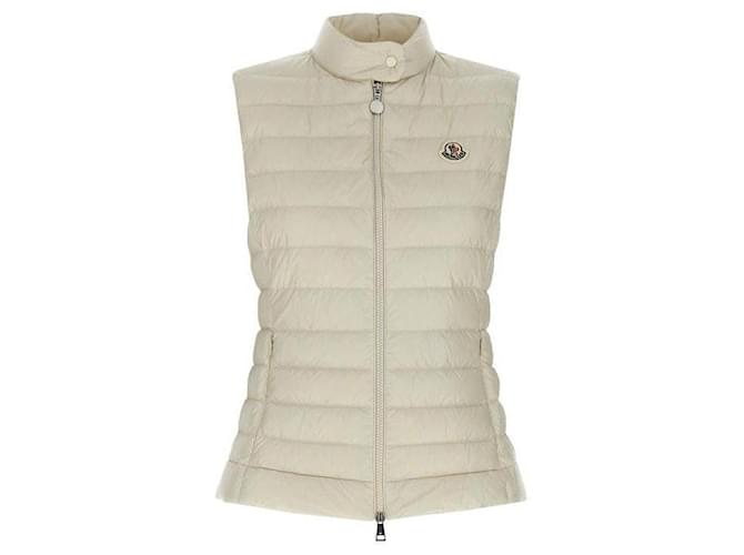 Moncler Chaleco de plumón Blanco - vista 4