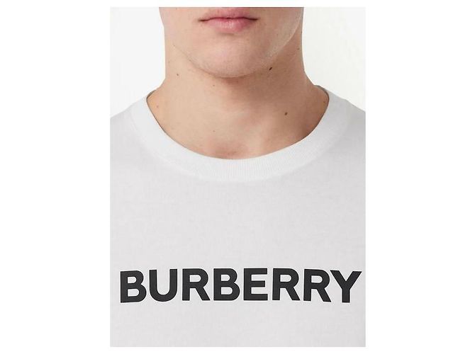 Burberry Oversized T-Shirt aus Baumwolle mit Logo-Print - Ansicht 8