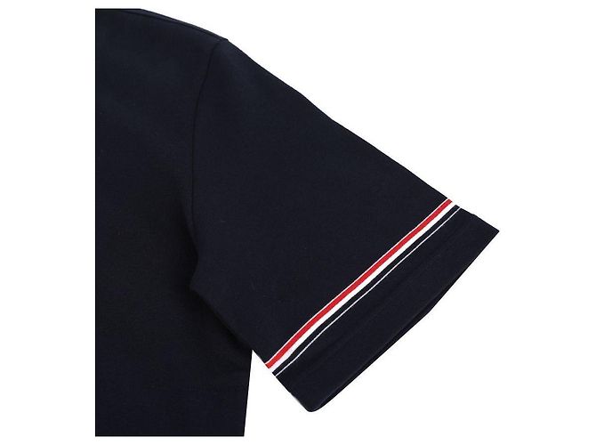 Thom Browne Rugby-Polo aus Baumwolle Blau - Ansicht 8