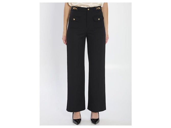 Céline Pantalones de Lana Diagonal - vista 4
