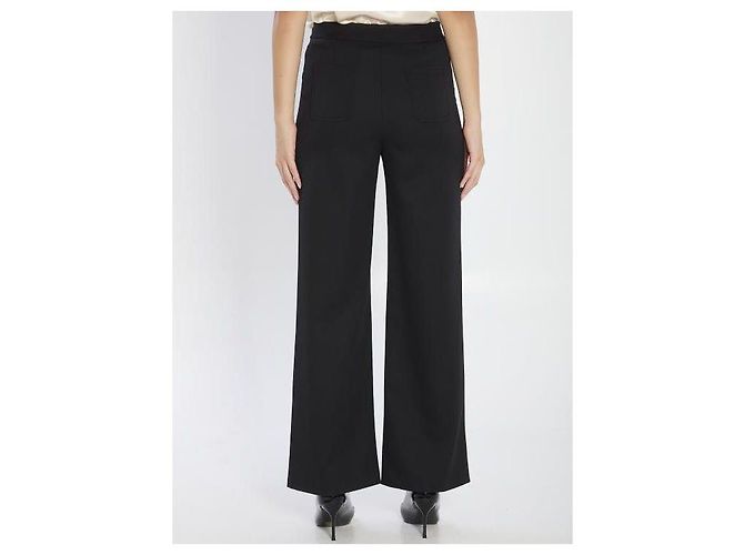 Céline Pantalones de Lana Diagonal - vista 7