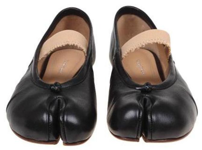 Maison Martin Margiela Ballerina mit elastischem Band Tabi - vista 6