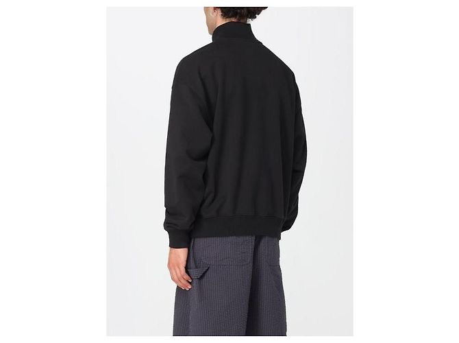 Kenzo Sweatshirt mit Blumenstickerei Schwarz - Ansicht 5