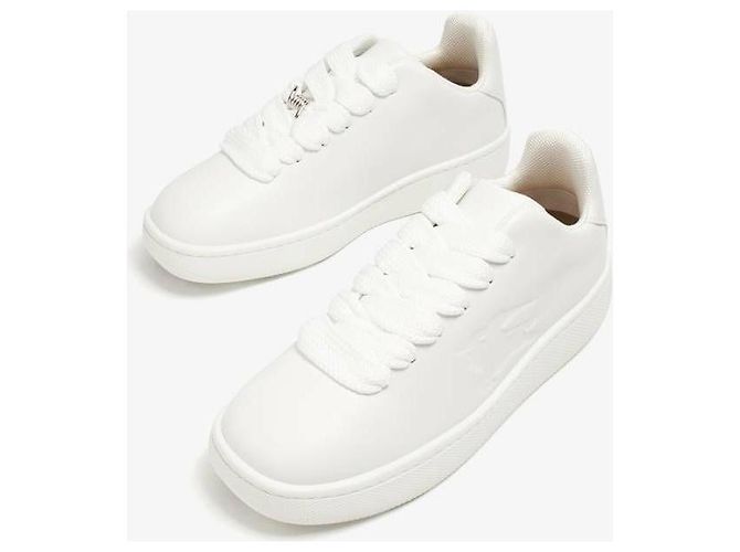 Burberry Leather Box Sneaker Weiß - Ansicht 6