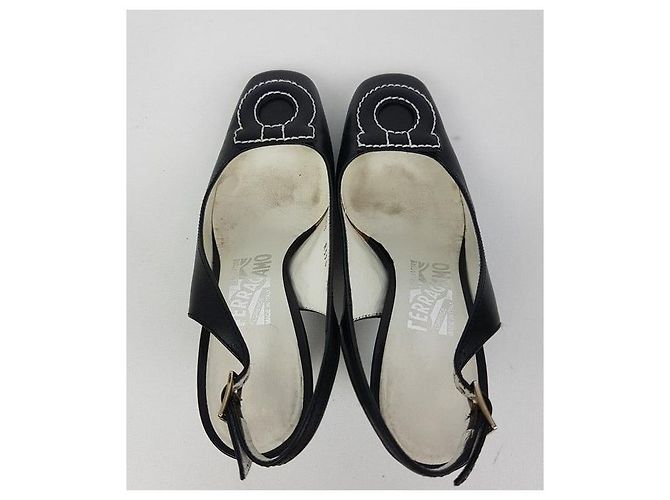 Salvatore Ferragamo Sandali da donna Nero - vista 8
