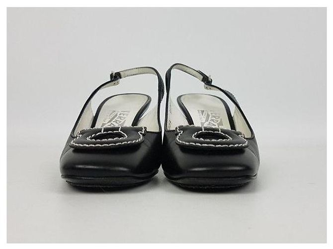 Salvatore Ferragamo Sandali da donna Nero - vista 9