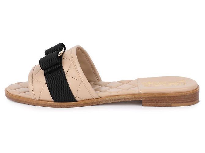 Salvatore Ferragamo Slide BEIGE Marrone - vista 6