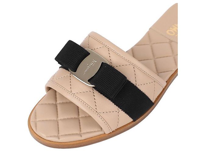 Salvatore Ferragamo Slide BEIGE Marrone - vista 9