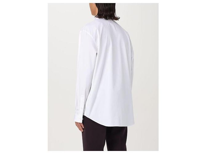 Gucci Camicia in cotone ricamata ZAQQU Rosso - vista 6