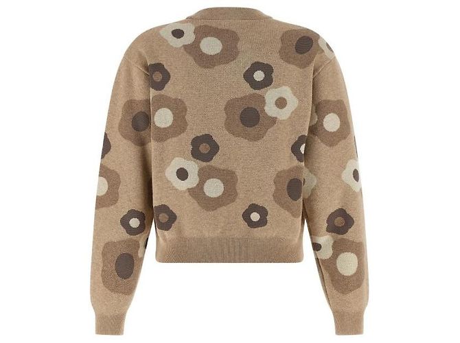 Kenzo Pull brodé Marron - vue 5