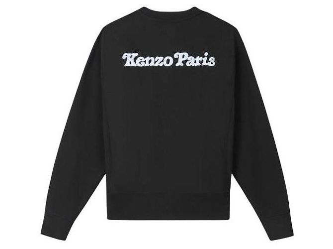 Kenzo Baumwoll-Sweatshirt Schwarz - Ansicht 5