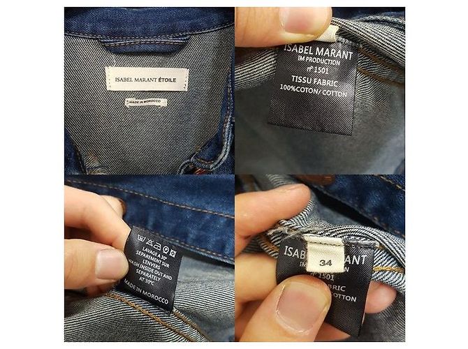 Isabel Marant Giacca di jeans da donna - vista 6