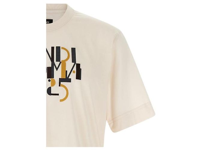 Fendi T-shirt in cotone AVOH - vista 6
