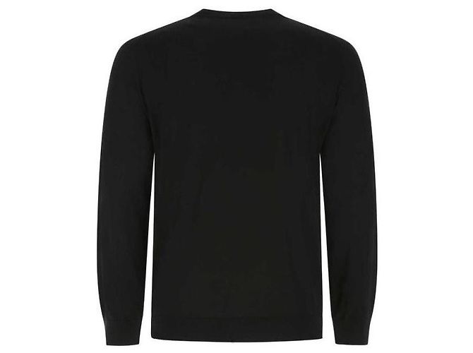 Prada Wool Logo Knit Black - view 5