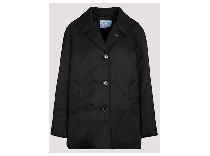 Prada Chaqueta de nylon Negro - vista 4