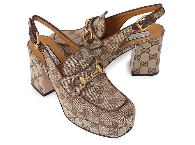 Gucci Décolleté Mule Horsebit - vista 5