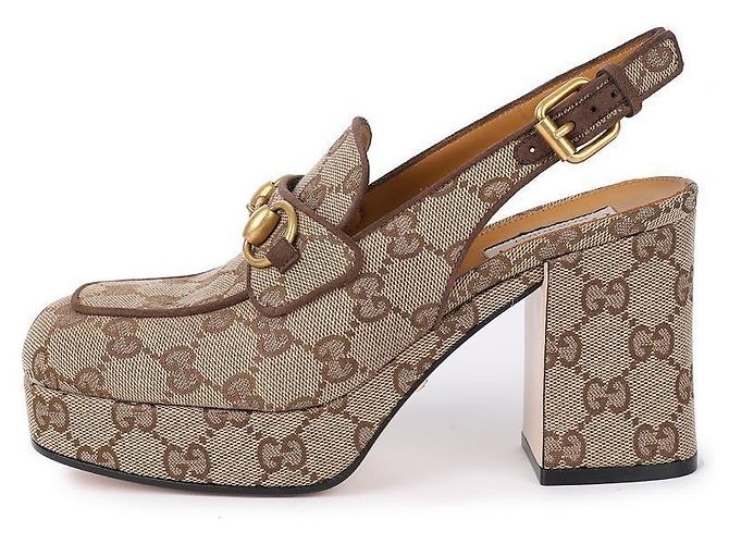 Gucci Décolleté Mule Horsebit - vista 6