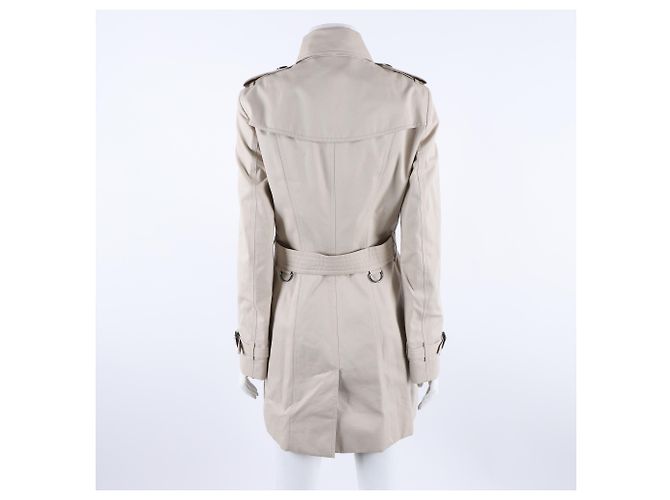 Trench Coat Burberry Marrone - vista 5