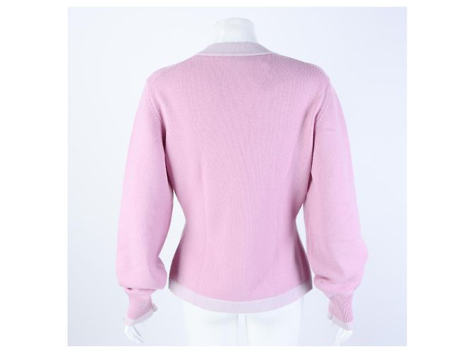Chanel Cashmere-Cardigan Lila - Ansicht 3