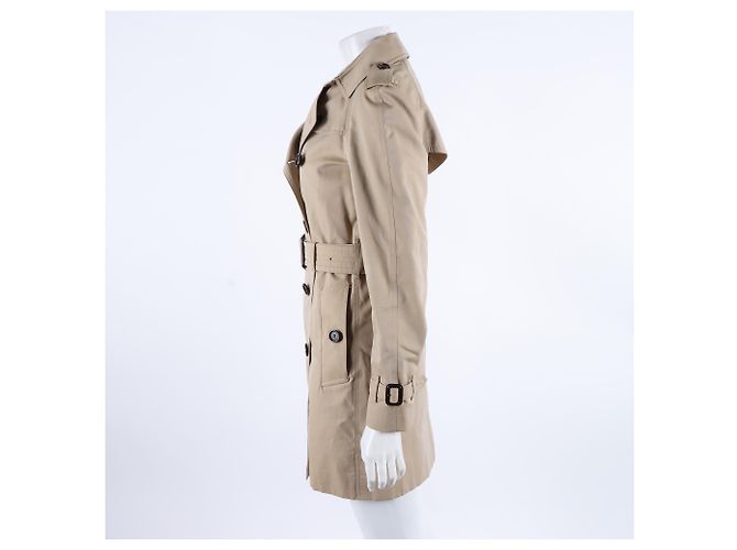 Gabardina Burberry Castaño - vista 2