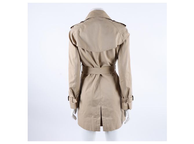 Gabardina Burberry Castaño - vista 3