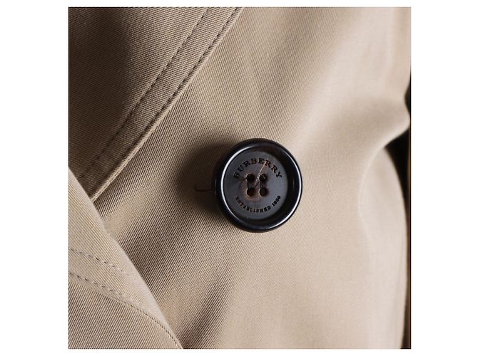 Gabardina Burberry Castaño - vista 4