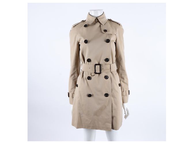 Gabardina Burberry Castaño - vista 5