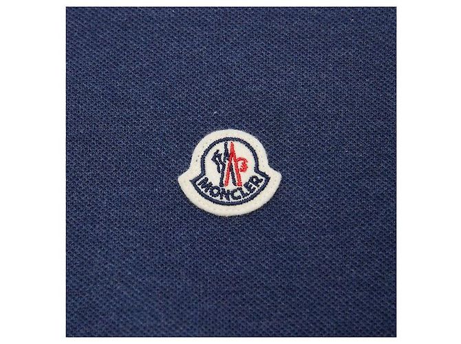 Polo da Uomo Moncler Blu Navy - vista 4