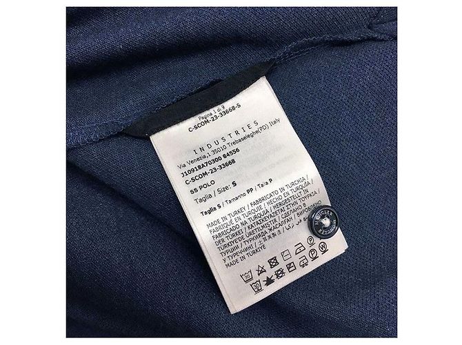 Polo da Uomo Moncler Blu Navy - vista 6