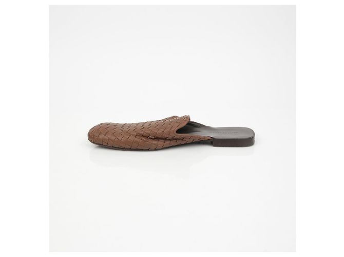 Bottega Veneta Mocassino Intrecciato Taglia Marrone - vista 11
