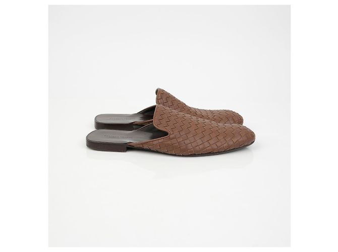 Bottega Veneta Mocassino Intrecciato Taglia Marrone - vista 3