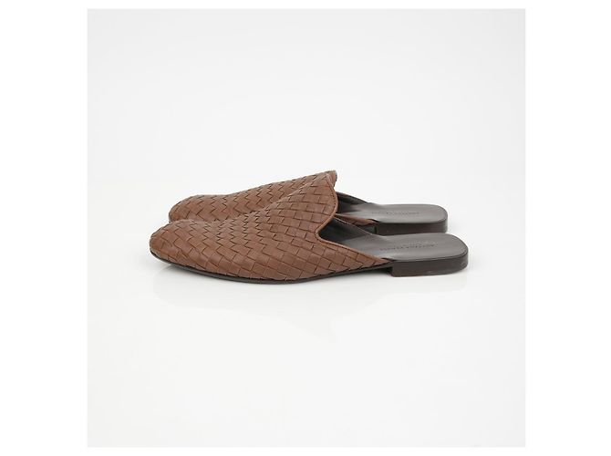 Bottega Veneta Mocassino Intrecciato Taglia Marrone - vista 6