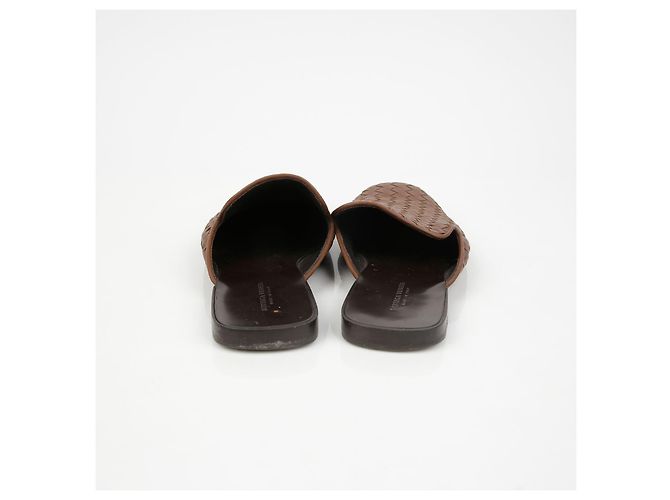 Bottega Veneta Mocassino Intrecciato Taglia Marrone - vista 7