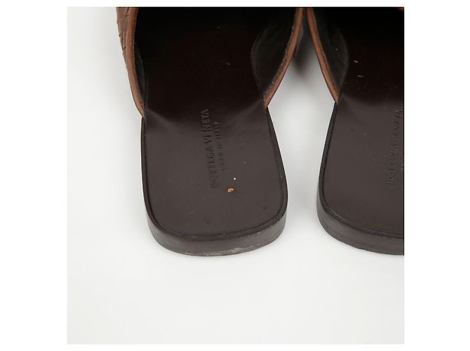 Bottega Veneta Mocassino Intrecciato Taglia Marrone - vista 8