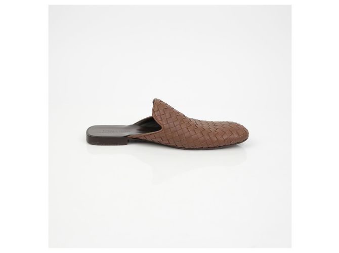 Bottega Veneta Mocassino Intrecciato Taglia Marrone - vista 9
