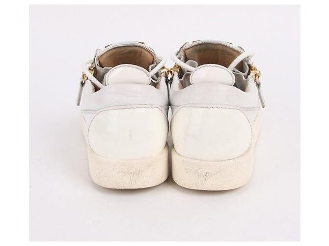 Giuseppe Zanotti Mairondon White Women's Sneakers Bianco - vista 2